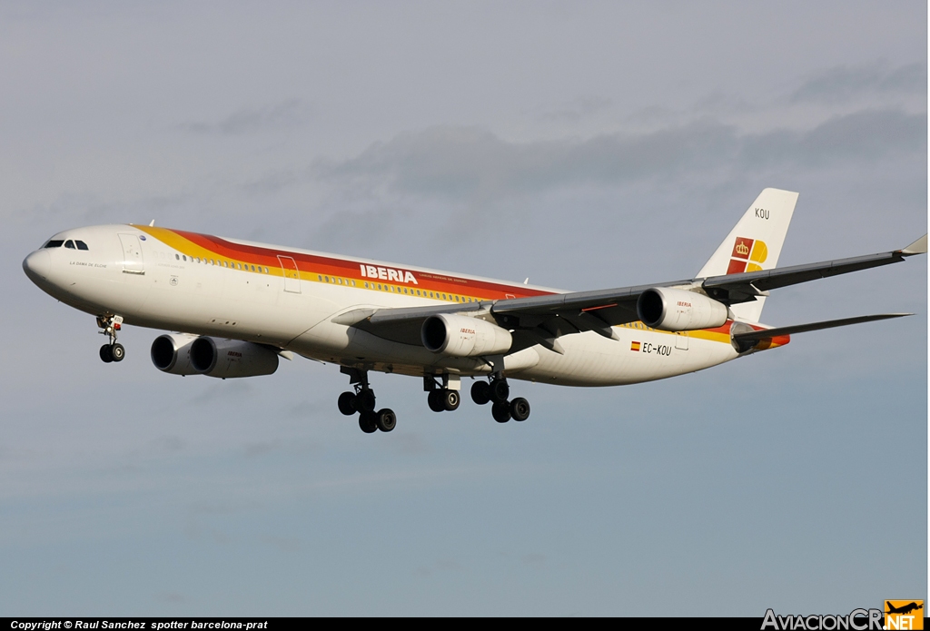 EC-KOU - Airbus A340-313 - Iberia