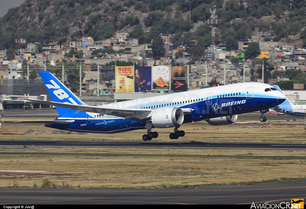 N787BX - Boeing 787-881 Dreamliner - Boeing Company