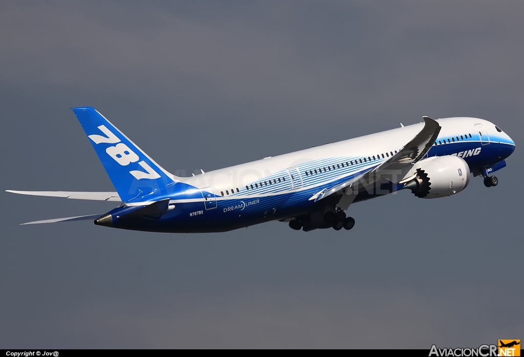 N787BX - Boeing 787-881 Dreamliner - Boeing Company