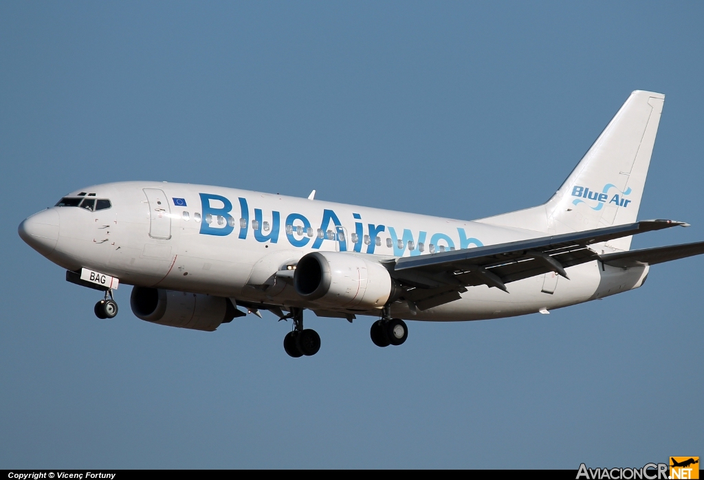 YR-BAG - Boeing 737-5L9 - Blue Air
