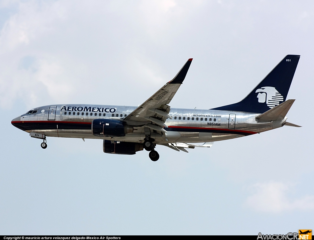 N851AM - Boeing 737-752 - Aeromexico