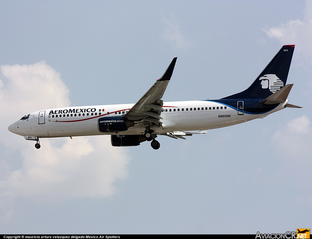 N860AM - Boeing 737-86N - Aeromexico