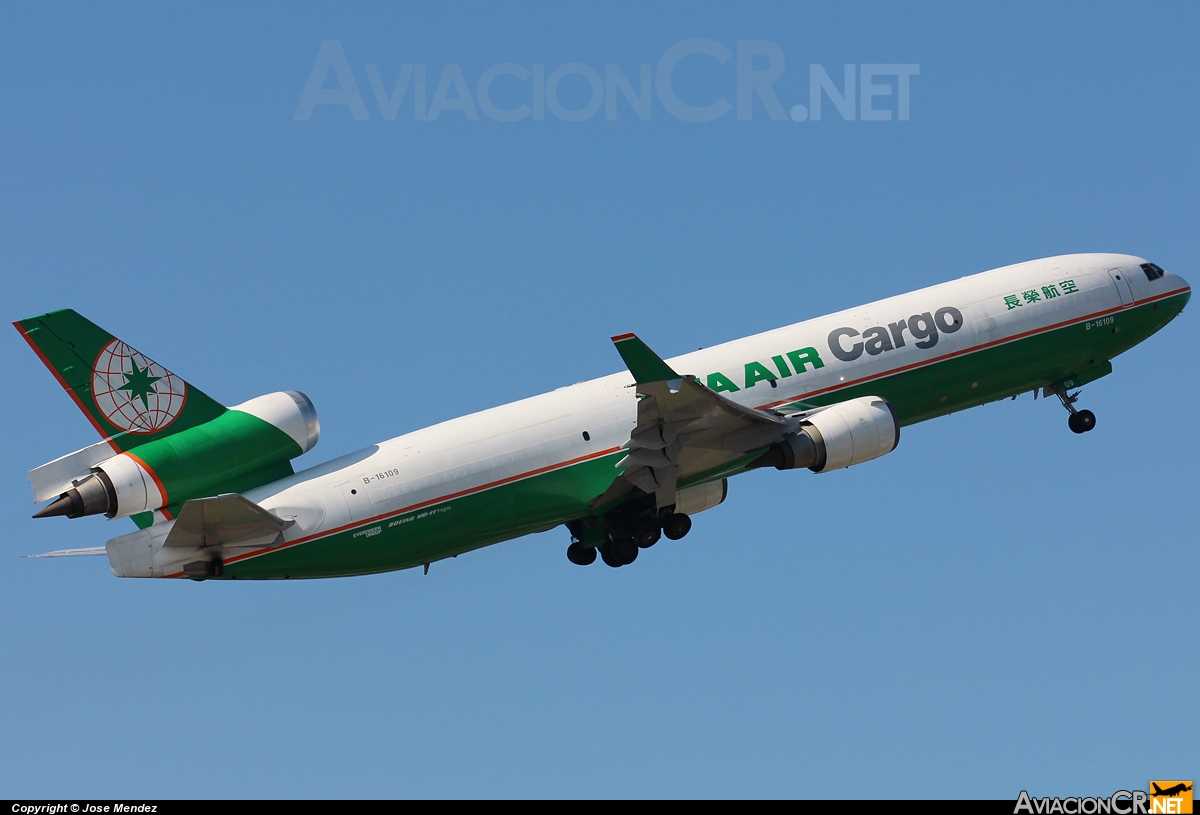 B-16109 - McDonnell Douglas MD-11(F) - Eva Air Cargo