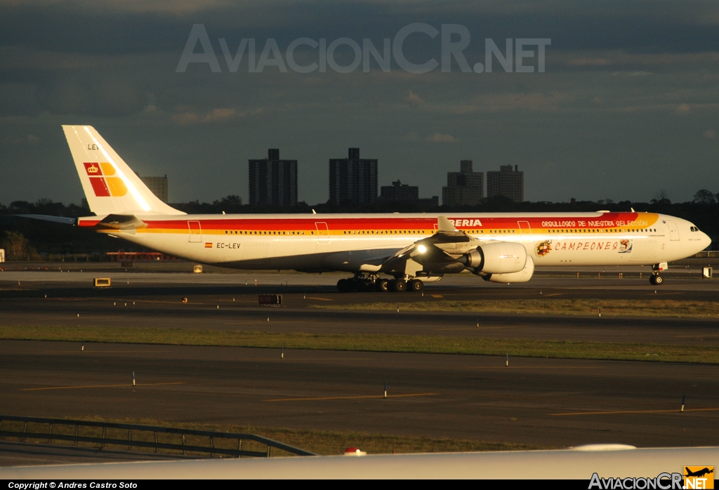 EC-LEV - Airbus A340-642 - Iberia