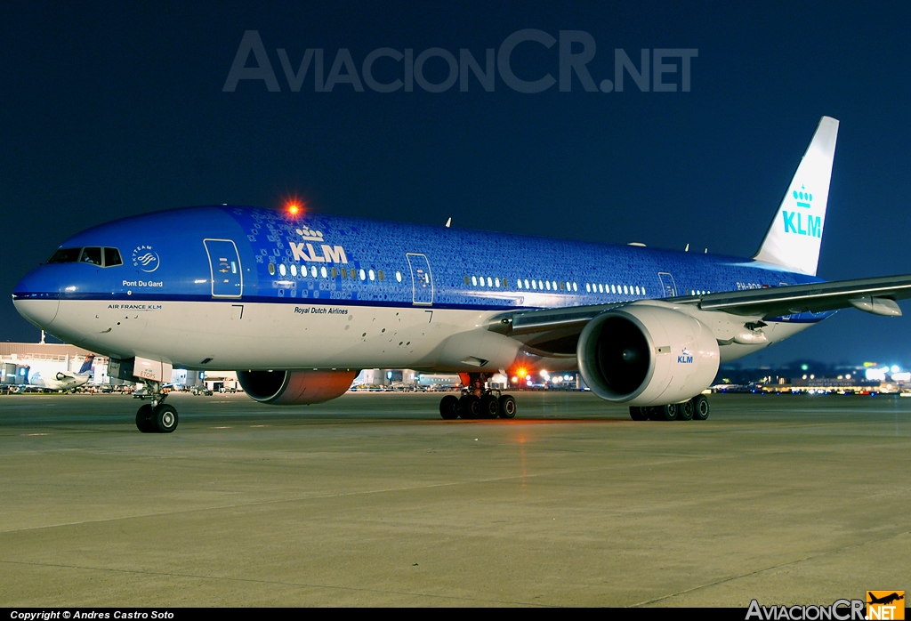 PH-BQP - Boeing 777-206/ER - KLM - Royal Dutch Airlines