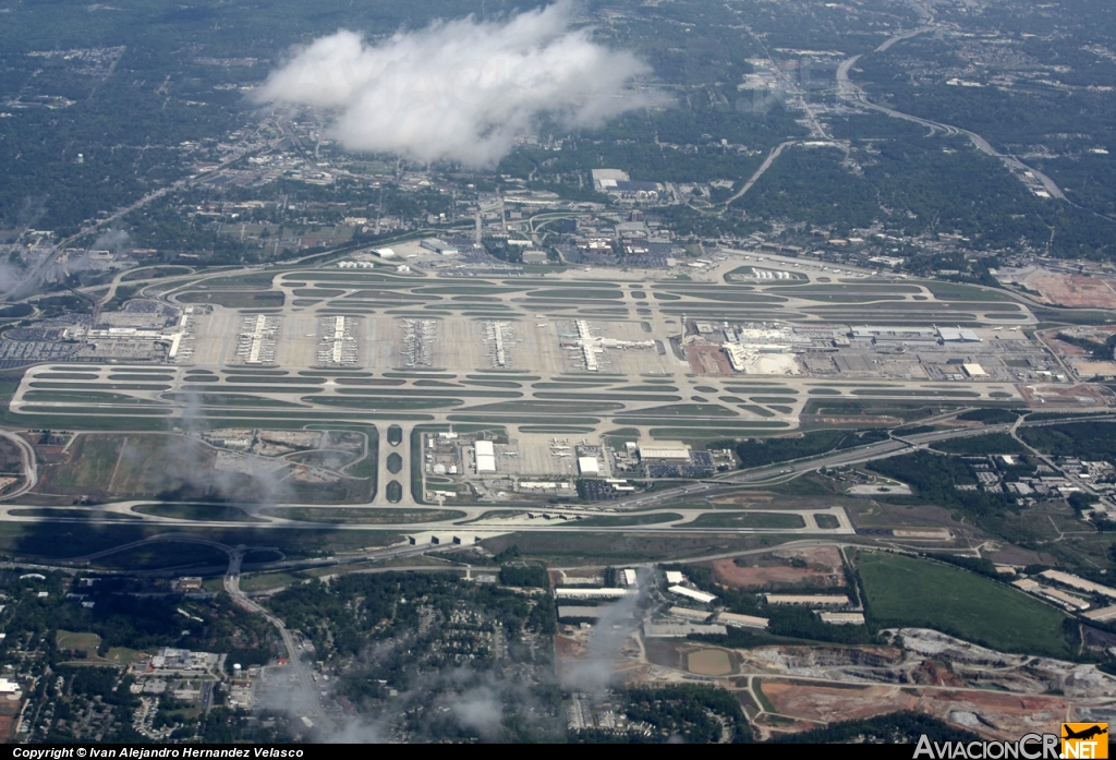 KATL - Vista Aérea - Aeropuerto
