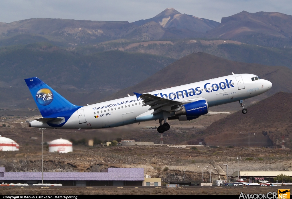 OO-TCJ - Airbus A320-214 - Thomas Cook Airlines