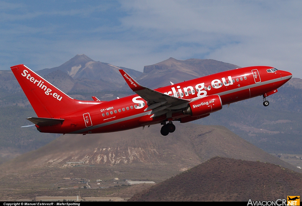 OY-MRH - Boeing 737-7L9 - Sterling