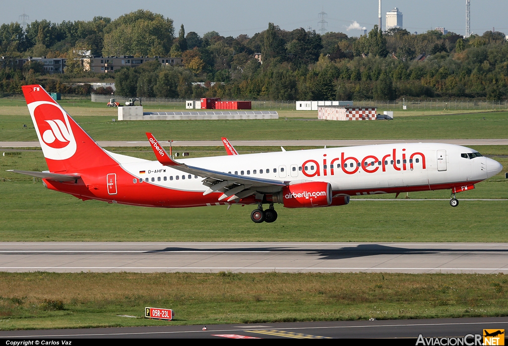 D-AHFW - Boeing 737-8K5 - Air Berlin