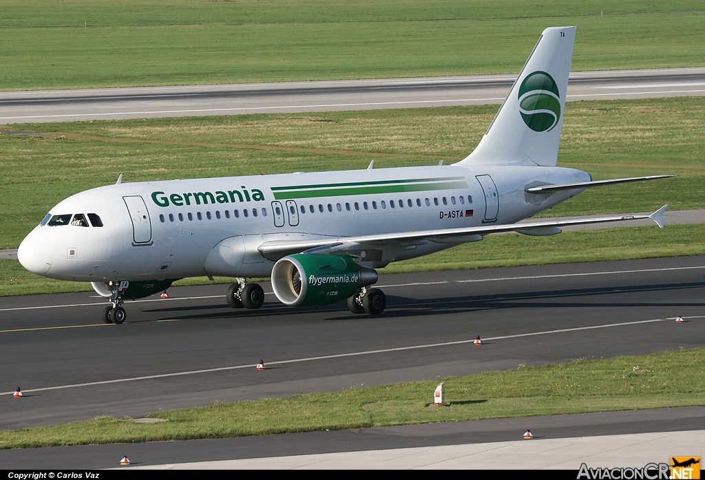 D-ASTA - Airbus A319-112 - Germania