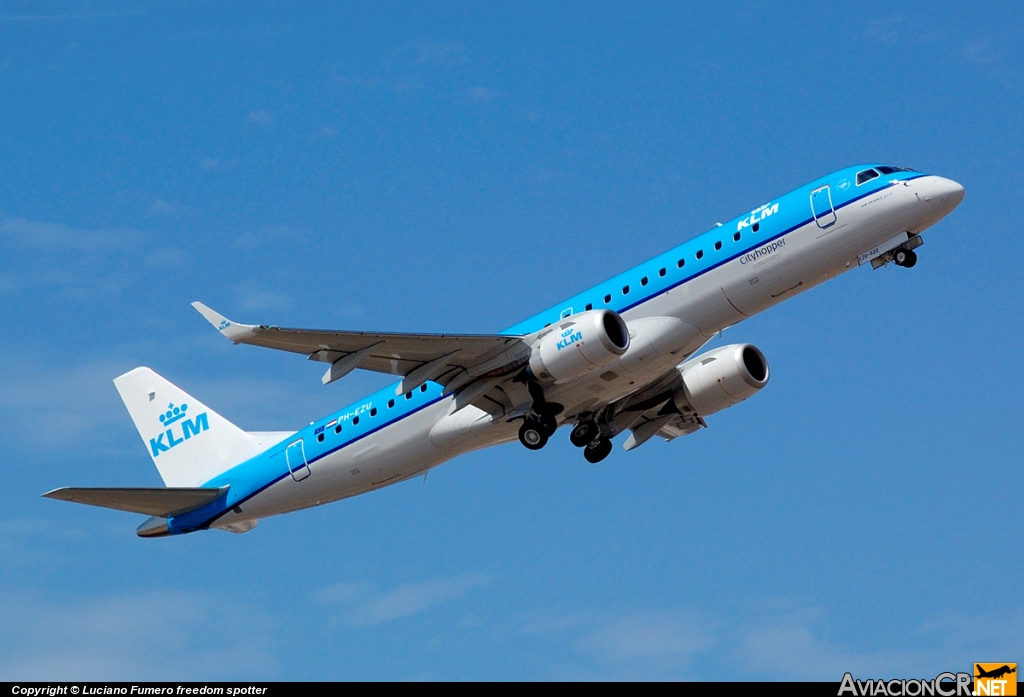 PH-EZU - Embraer 190-100STD - KLM Cityhopper