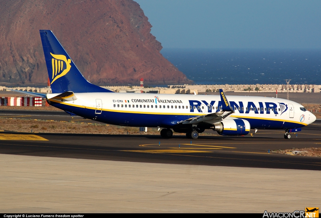 EI-EMA - Boeing 737-8AS - Ryanair