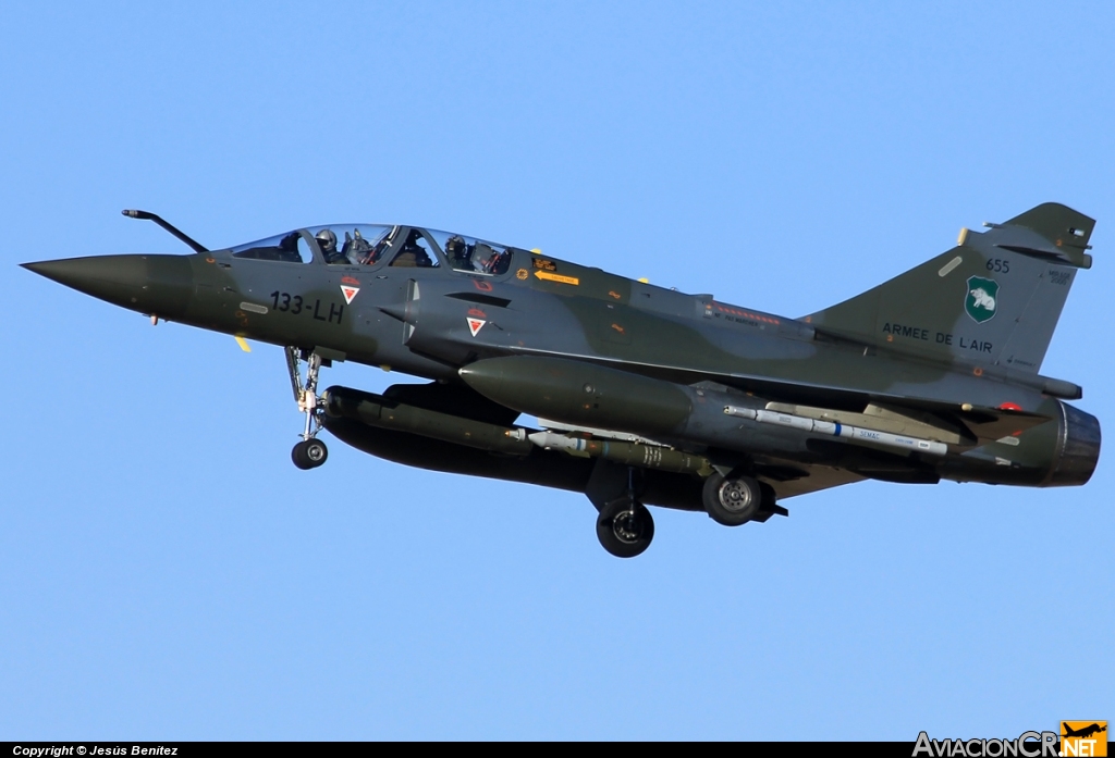 655/133LH - Dassault Mirage 2000D - Fuerza Aérea Francesa