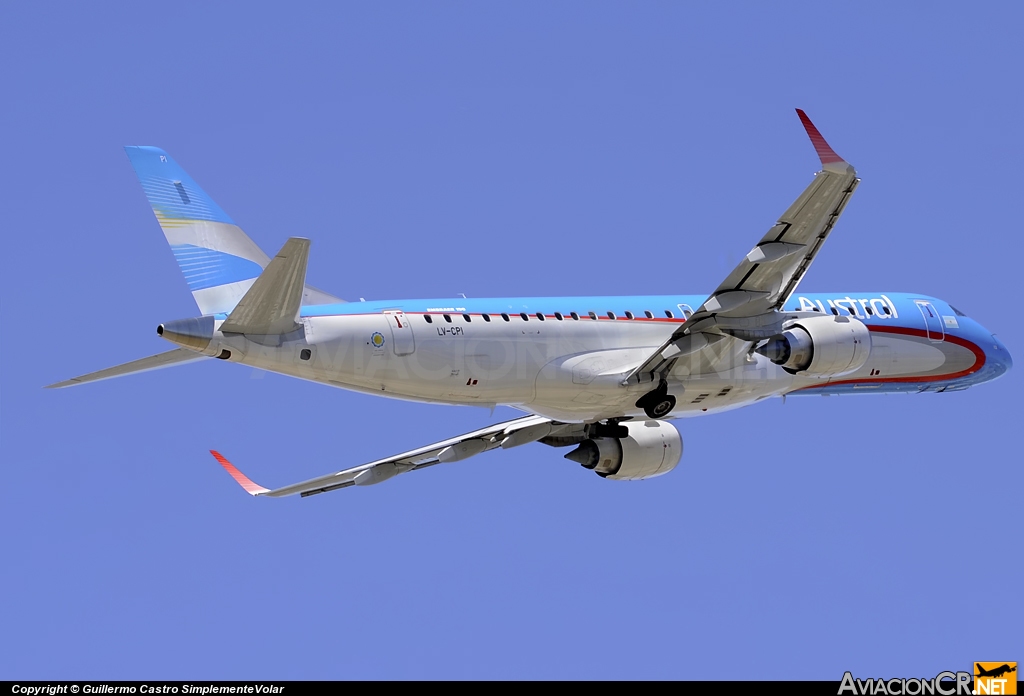 LV-CPI - Embraer ERJ-190-100AR - Austral Líneas Aéreas