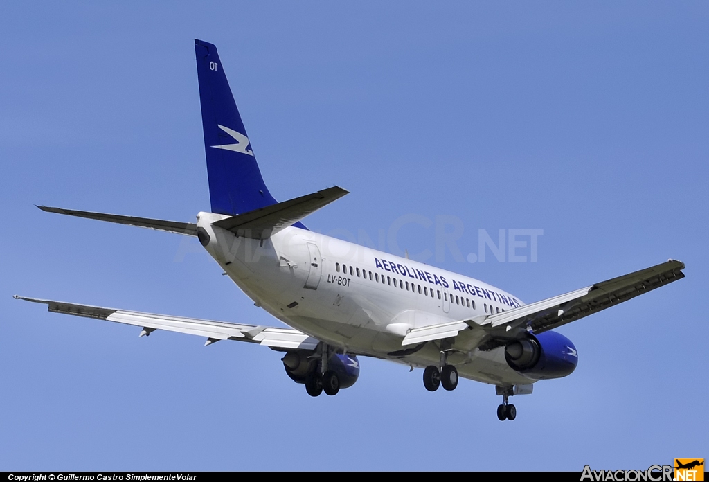 LV-BOT - Boeing 737-505 - Aerolineas Argentinas