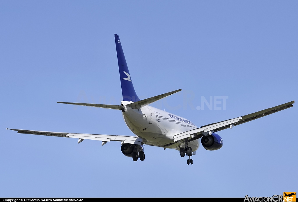 LV-GOO - Boeing 737-7BD - Aerolineas Argentinas