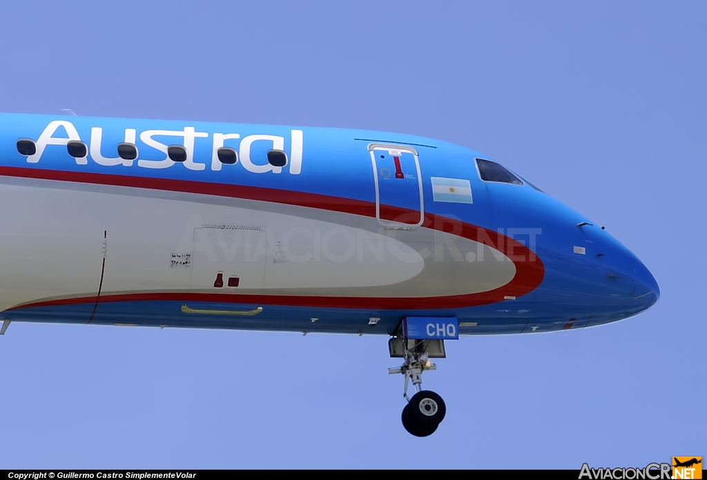 LV-CHQ - Embraer 190-100IGW - Austral Líneas Aéreas