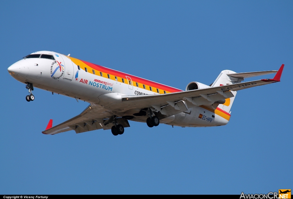 EC-HPR - Bombardier CRJ-200ER - Air Nostrum (Iberia Regional)
