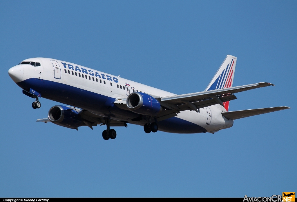 EI-CXK - Boeing 737-4S3 - Transaero Airlines