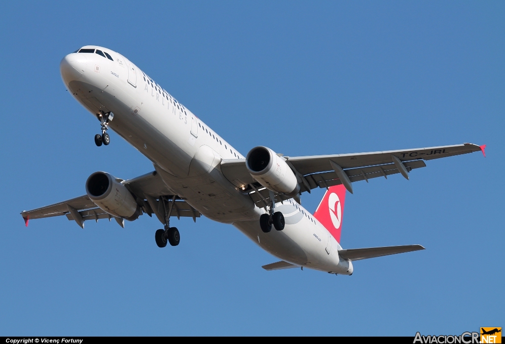 TC-JRL - Airbus A321-231 - Turkish Airlines