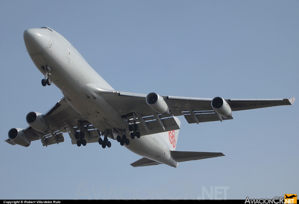 LX-PCV - Boeing 747-4R7F/SCD - Cargolux Airlines International