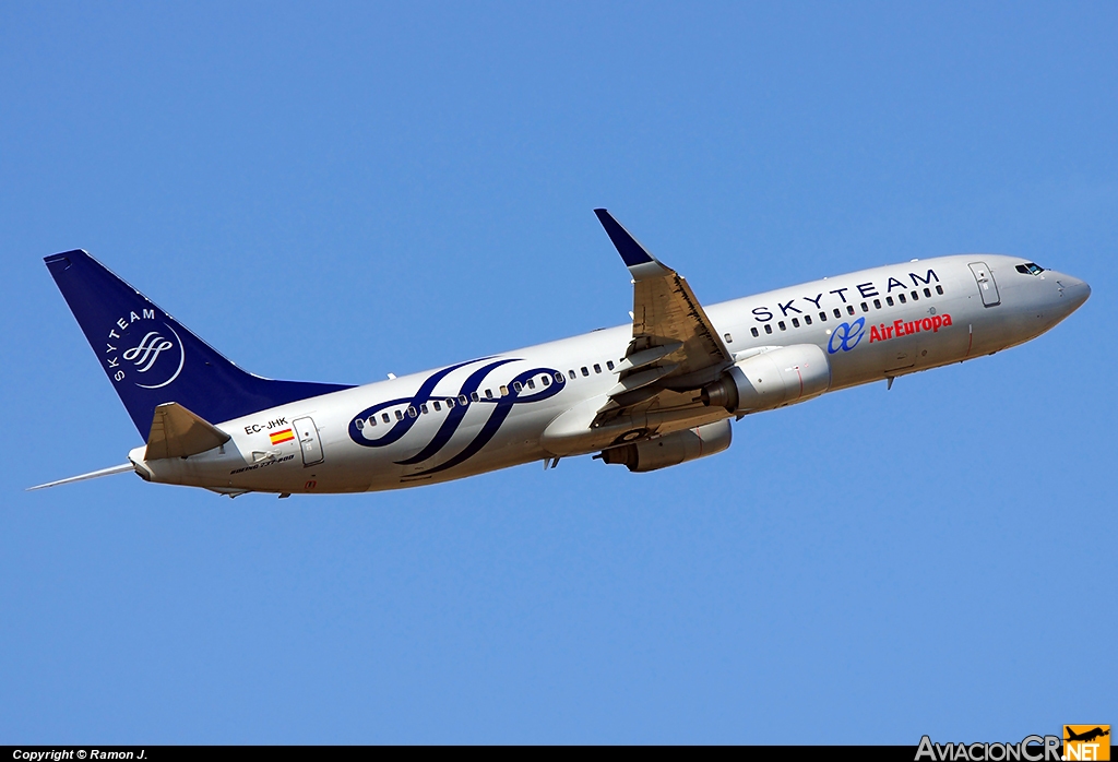 EC-JHK - Boeing 737-85P - Air Europa
