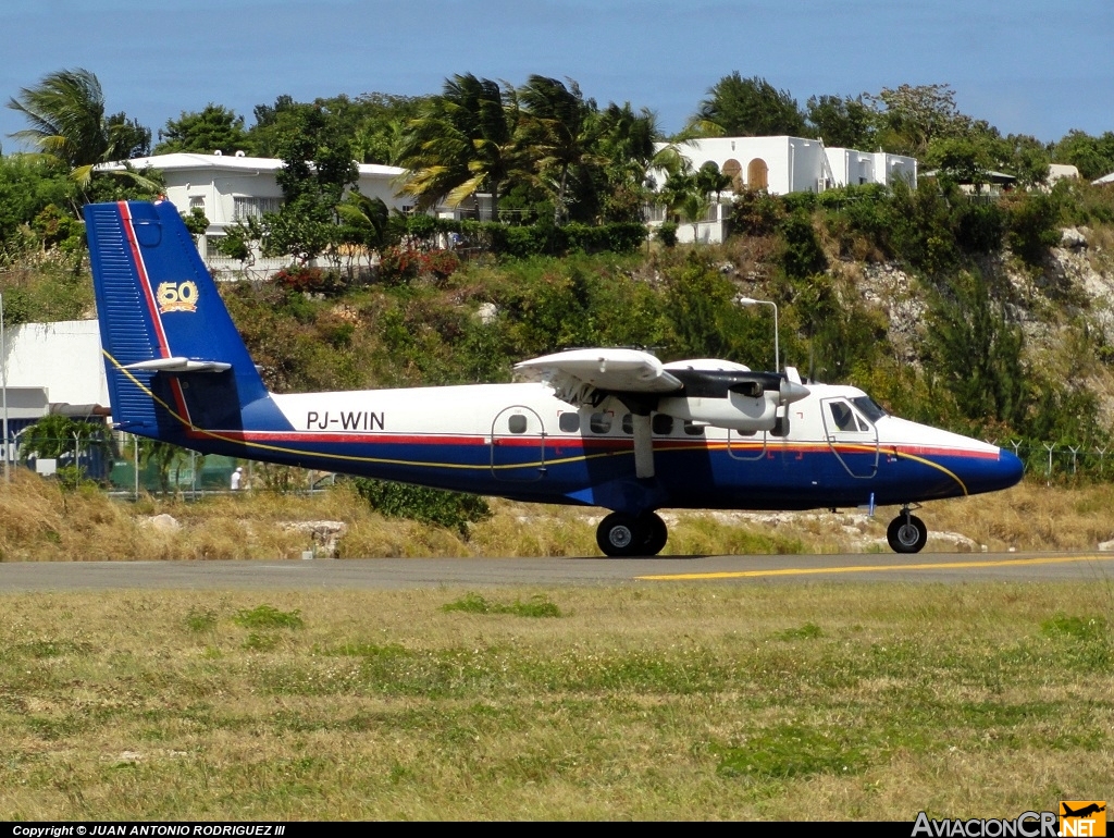 PJ-WIN - De Havilland Canada DHC-6-300 Twin Otter - Winair - Windward Islands Airways