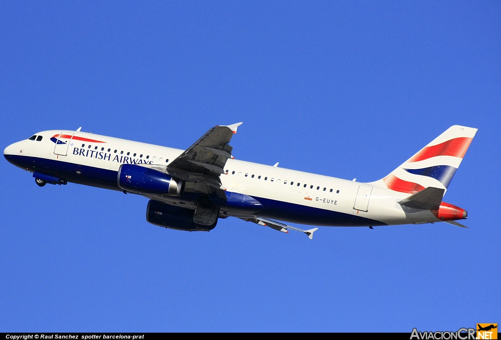 G-EUYE - Airbus A320-232 - British Airways