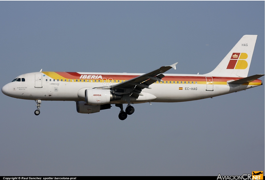 EC-HAG - Airbus A320-214 - Iberia