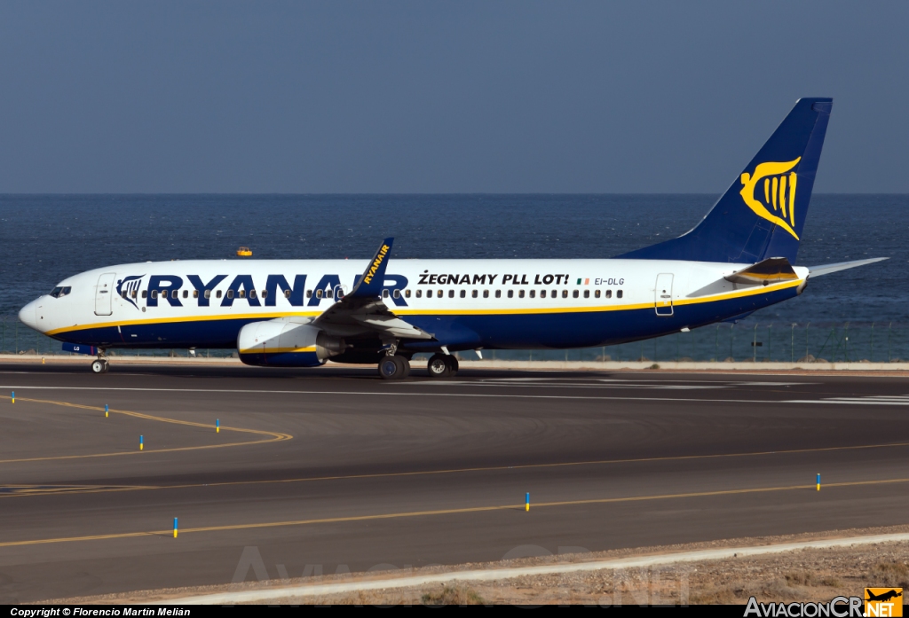 EI-DLG - Boeing 737-8AS - Ryanair