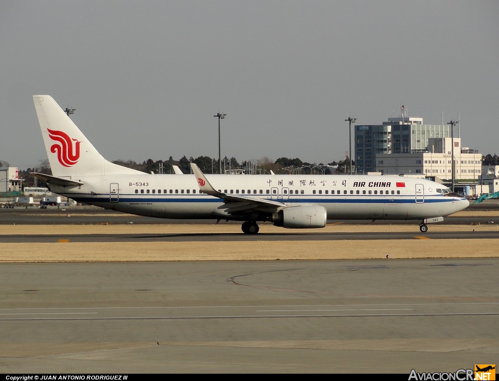 B-5443 - Boeing 737-89L - Air China