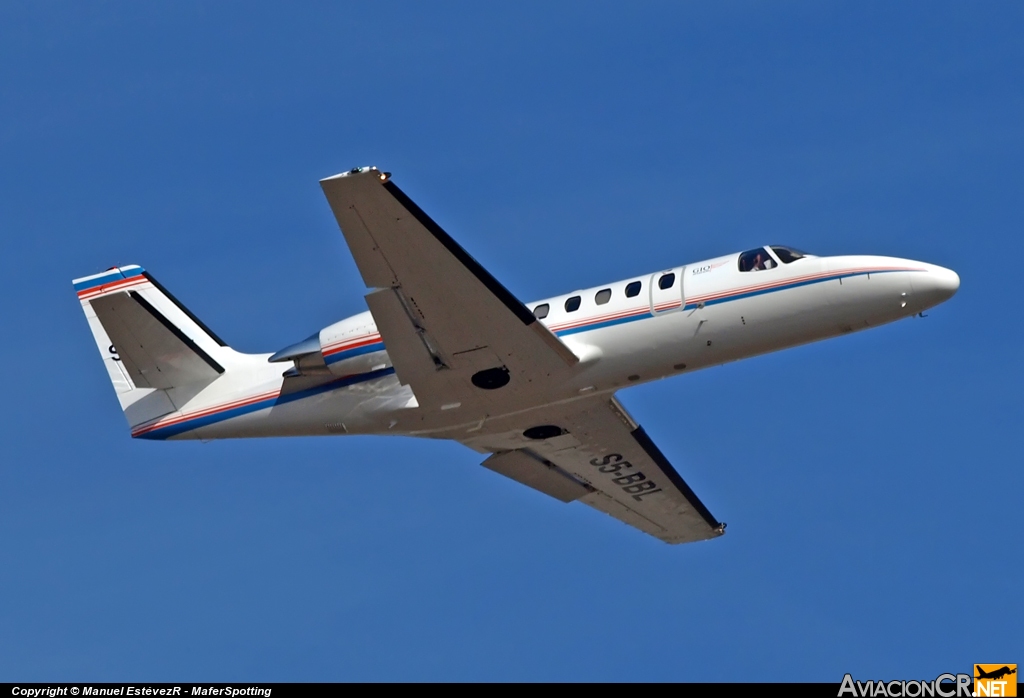 S5-BBL - Cessna 550B Citation Bravo - GIO Aviation