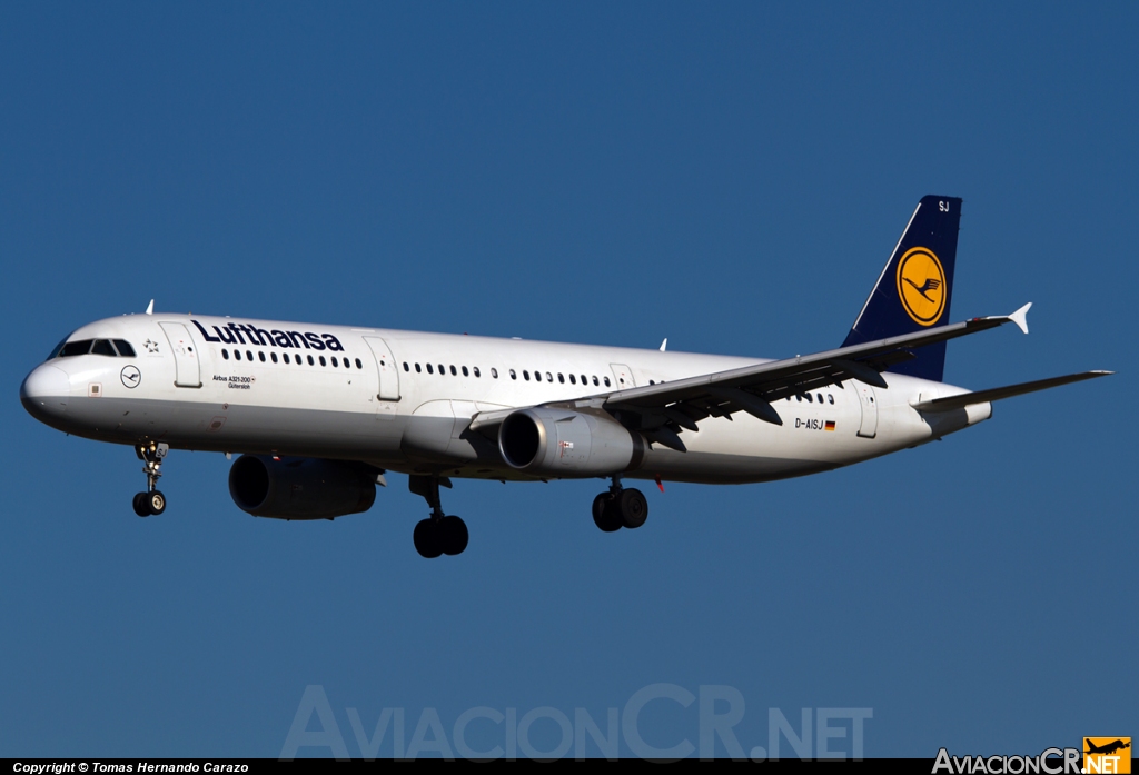 D-AISJ - Airbus A321-231 - Lufthansa