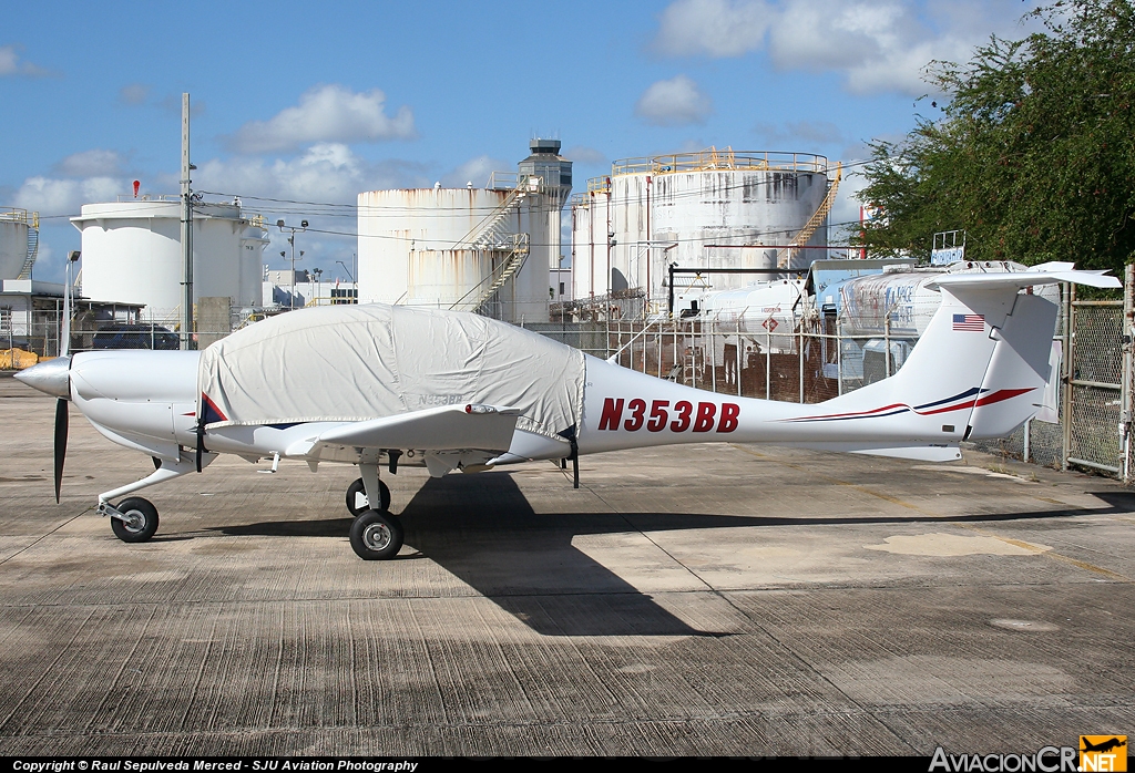 N353BB - Diamond Aircraft DA-40-180 Diamond Star - Privado