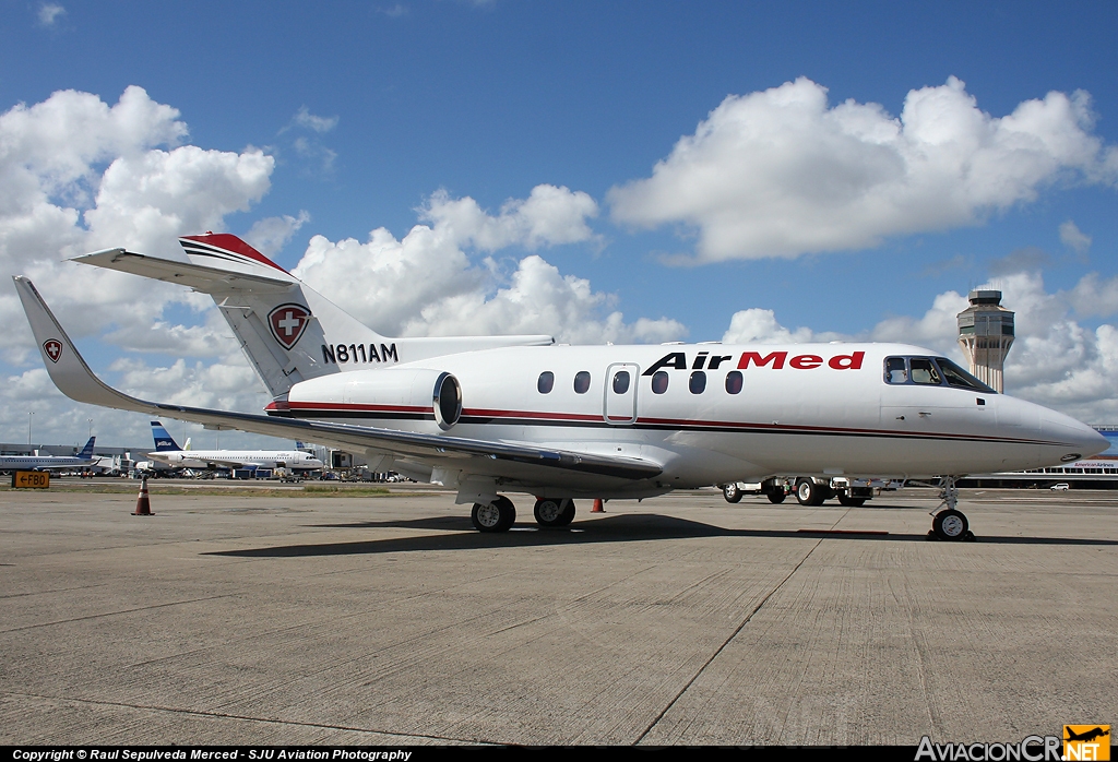 N811AM - British Aerospace BAe 125-800A - AirMed International