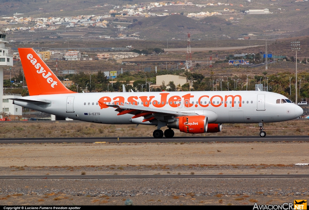 G-EZTD - Airbus A320-214 - EasyJet