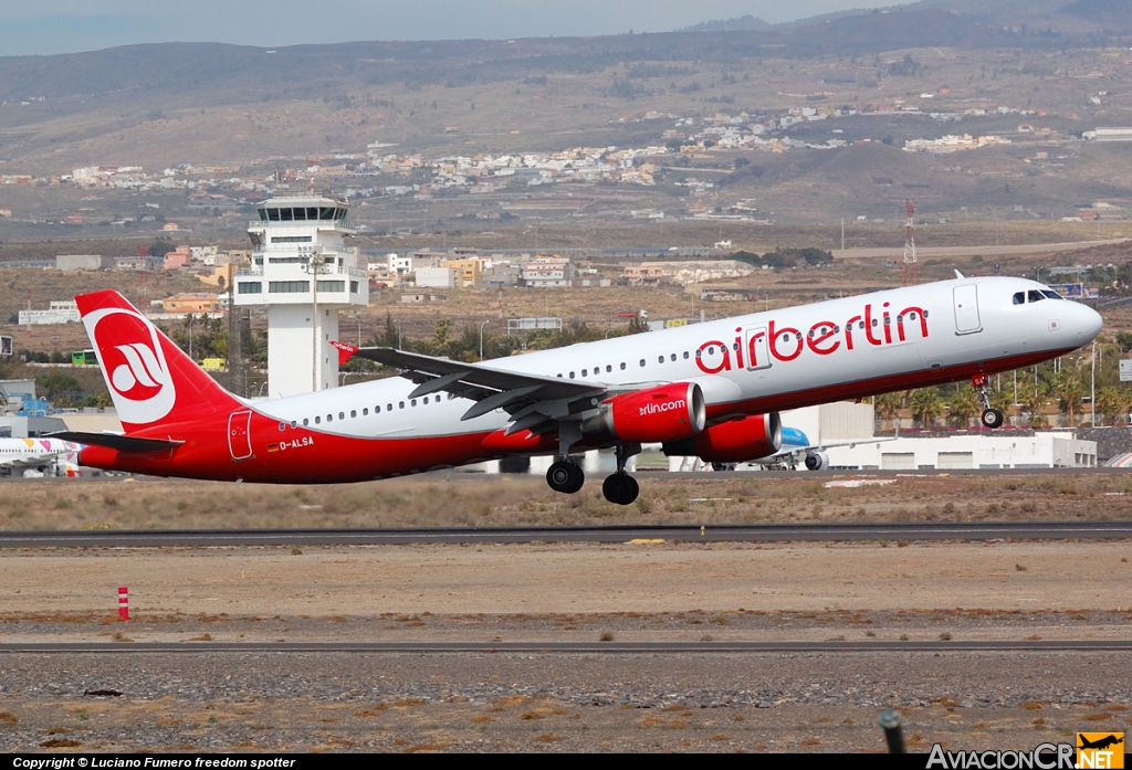 D-ALSA - Airbus A321-211 - Air Berlin