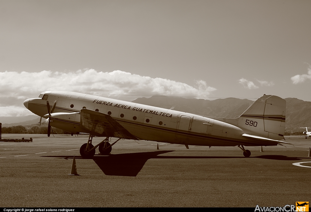 FAG590 - Basler BT-67 - Fuerza Aérea Guatemalteca