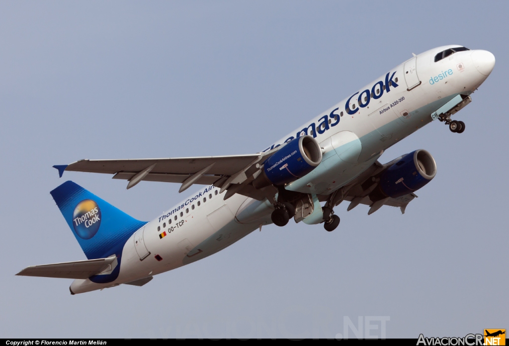 OO-TCP - Airbus A320-214 - Thomas Cook