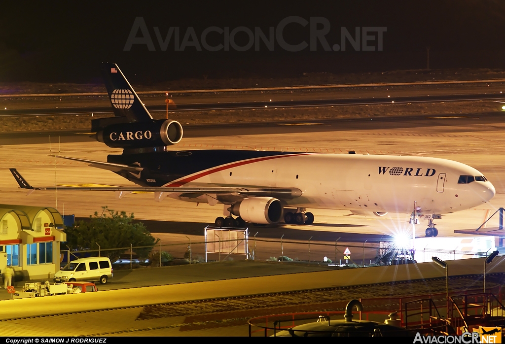 N382WA - Mcdonnell Douglas MD-11F - World Airways Cargo