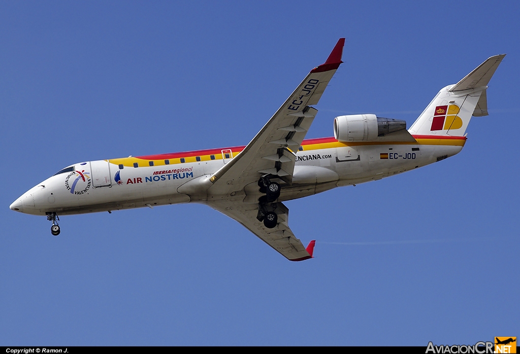 EC-JOD - Bombardier CRJ-200ER - Air Nostrum (Iberia Regional)