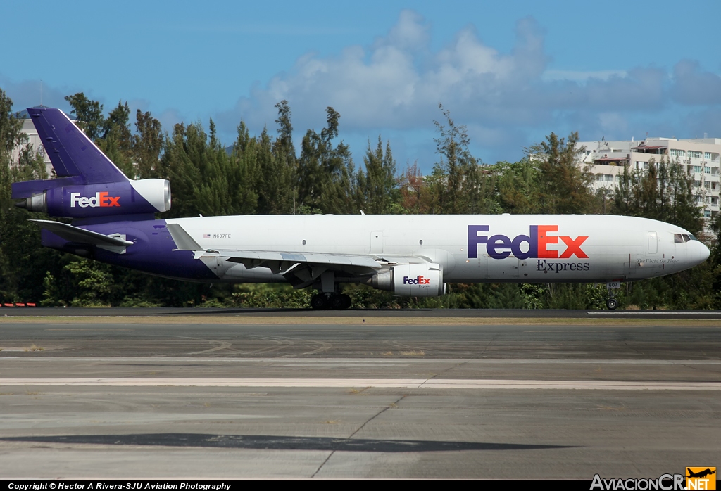 N607FE - McDonnell Douglas MD-11(F) - FedEx