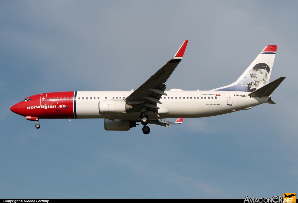 LN-NOM - Boeing 737-86N - Norwegian Air Shuttle
