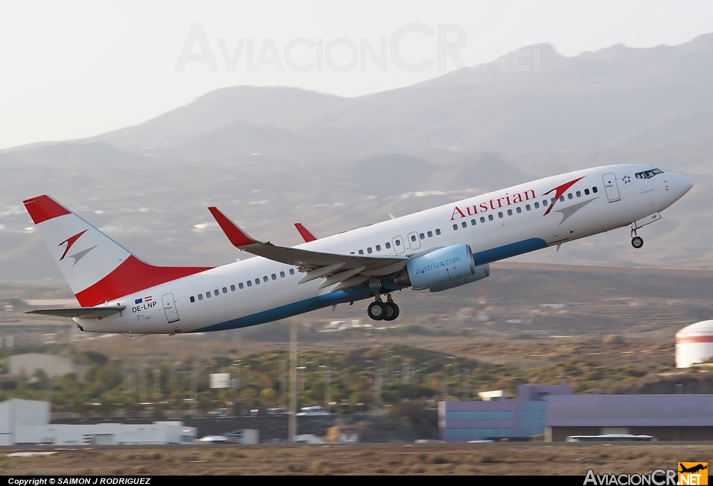 OE-LNP - Boeing 737-8Z9 - Austrian Airlines