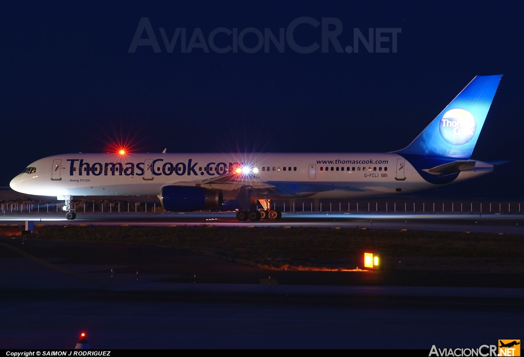G-FCLI - Boeing 757-28A - Thomas Cook