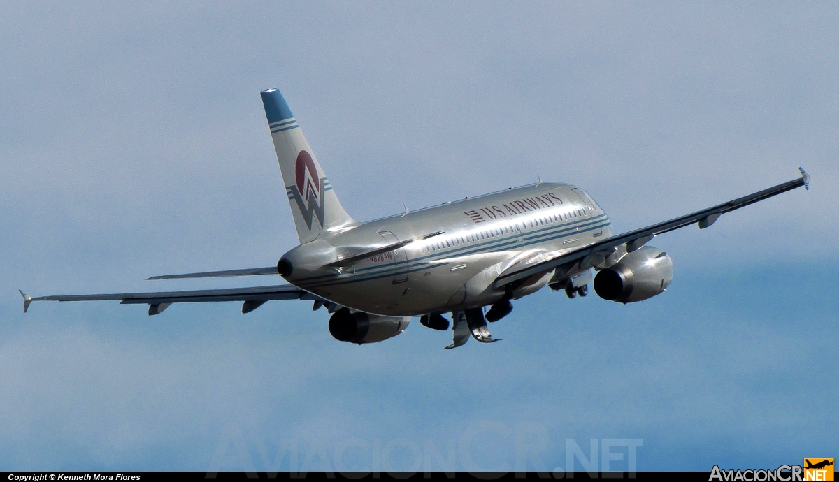 N828AW - Airbus A319-132 - US Airways