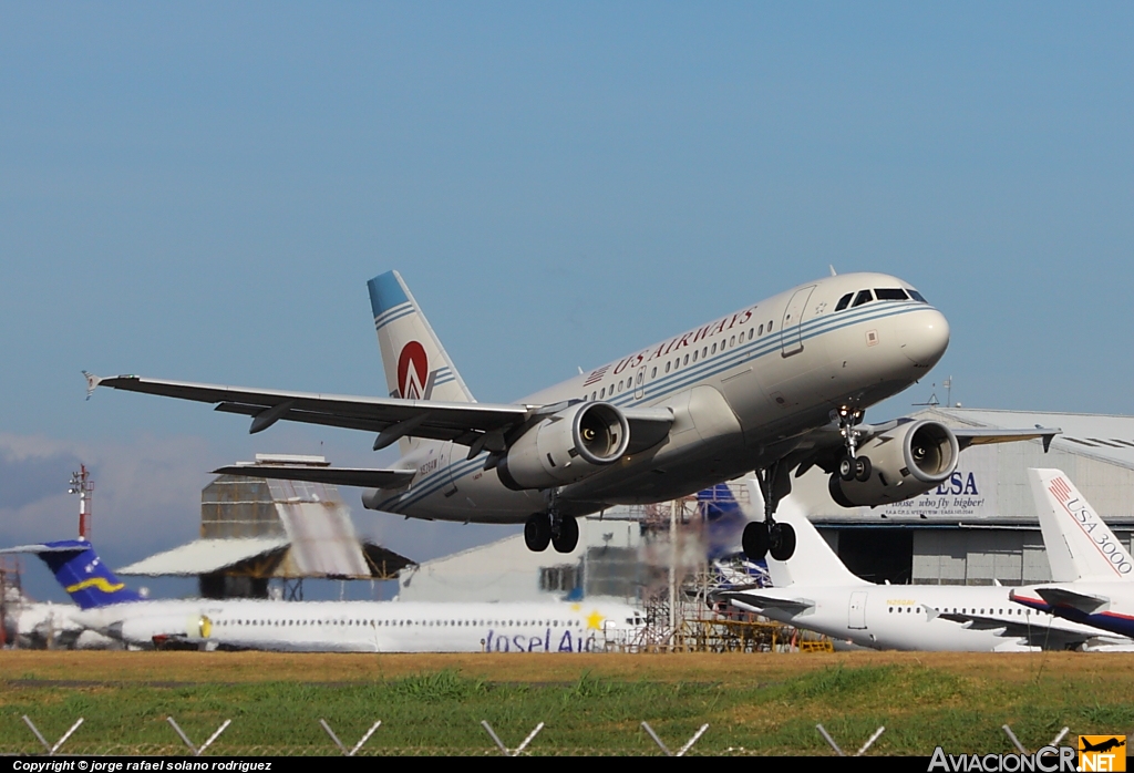 N828AW - Airbus A319-132 - US Airways