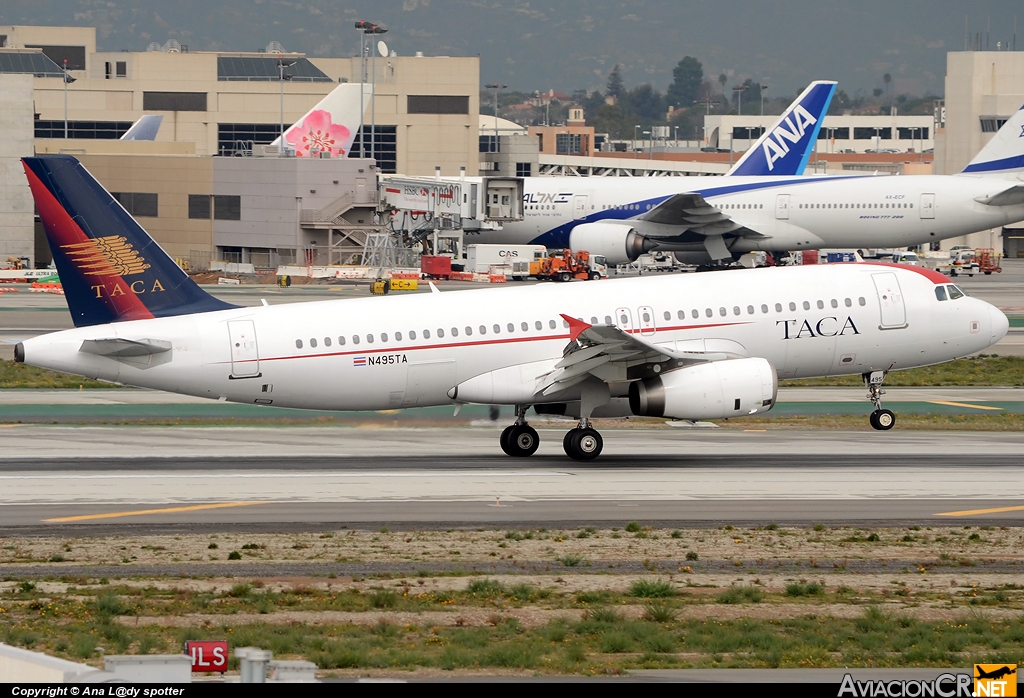 N495TA - Airbus A320-233 - TACA