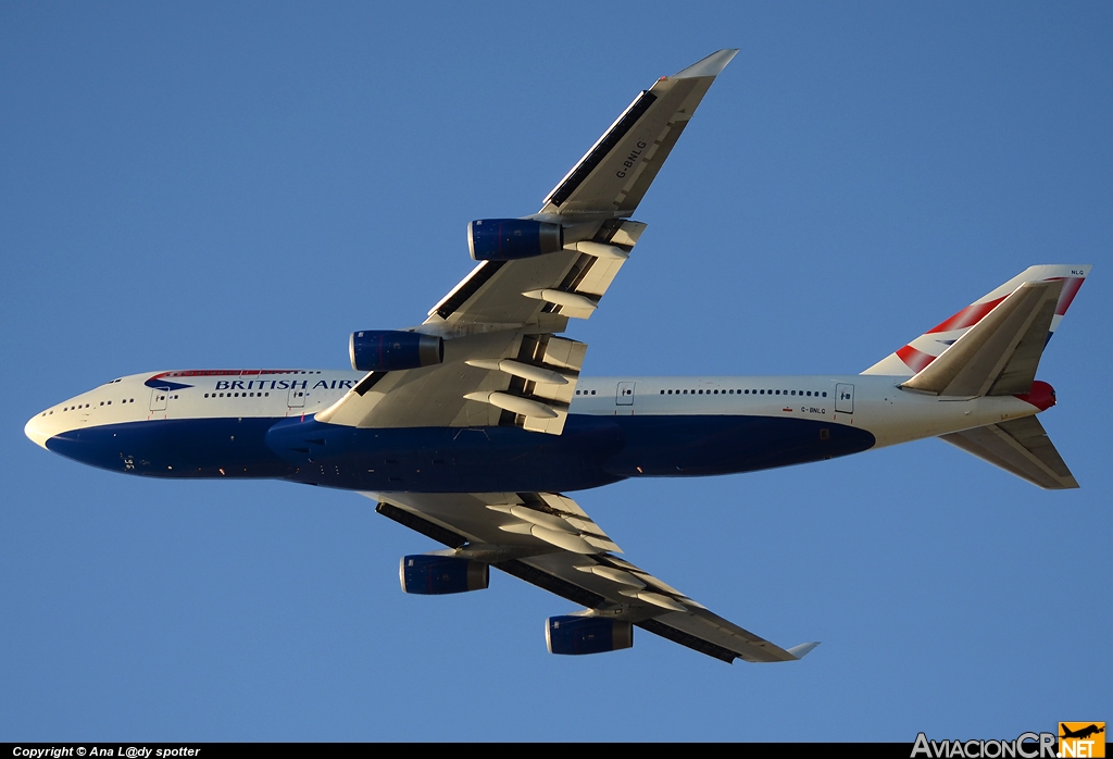 G-BNLG - Boeing 747-436 - British Airways
