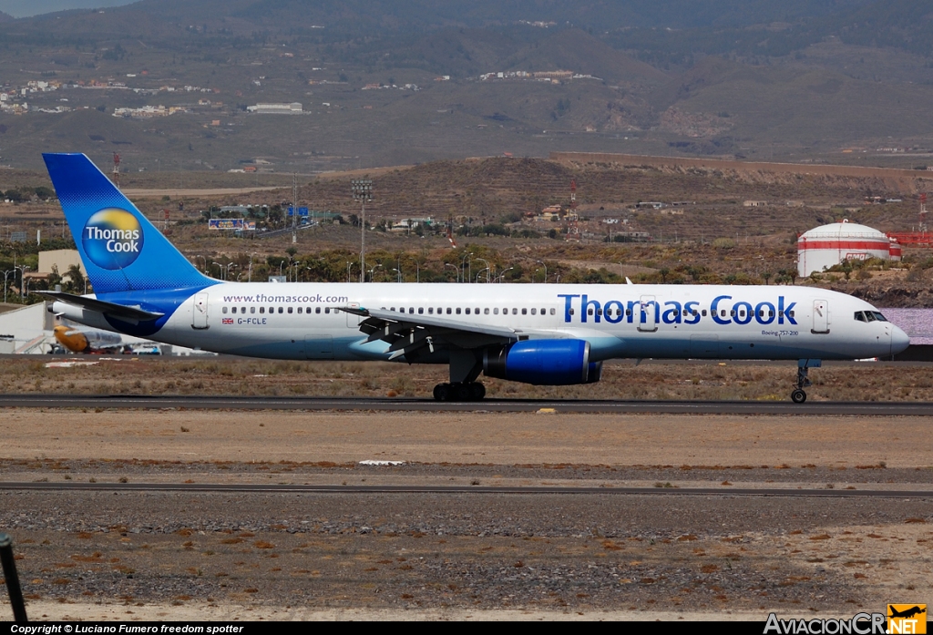 G-FCLE - Boeing 757-28A - Thomas Cook